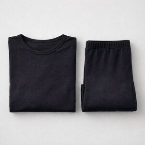Black 2-Piece Pajama Set Kids Size S (6/7) Unisex – 32 Degrees